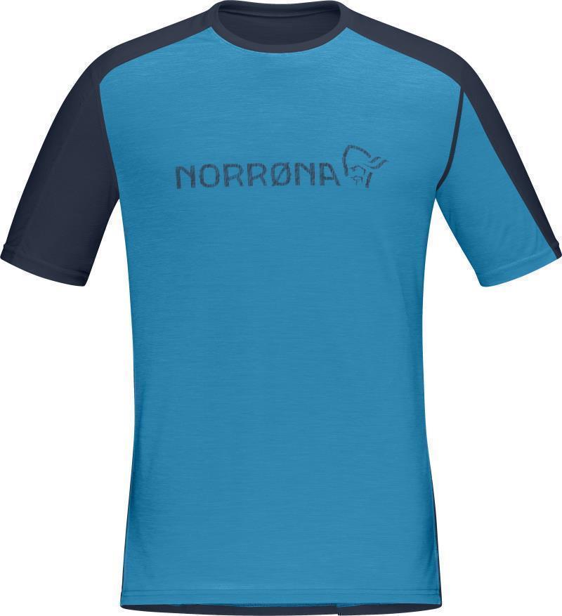 Falketind Equaliser Merino T-Shirt - Mens - Hawaiian Surf / Indigo Night 1