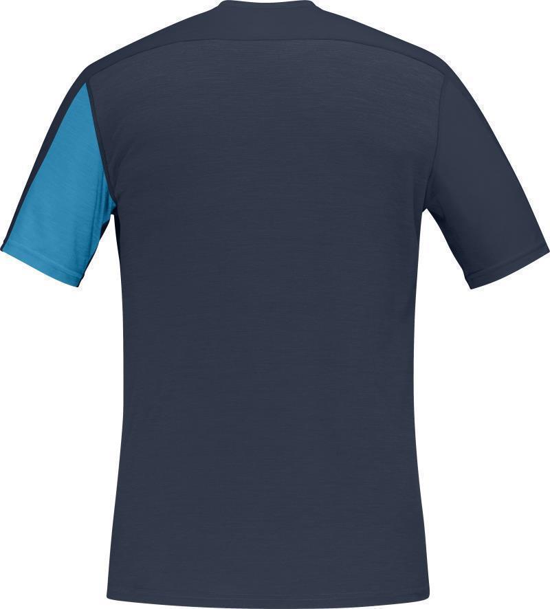 Falketind Equaliser Merino T-Shirt - Mens - Hawaiian Surf / Indigo Night 2