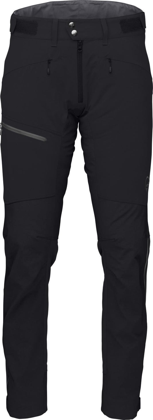 Falketind Flex1 Heavy Duty Pants - Mens - Caviar / Zip Grey 1