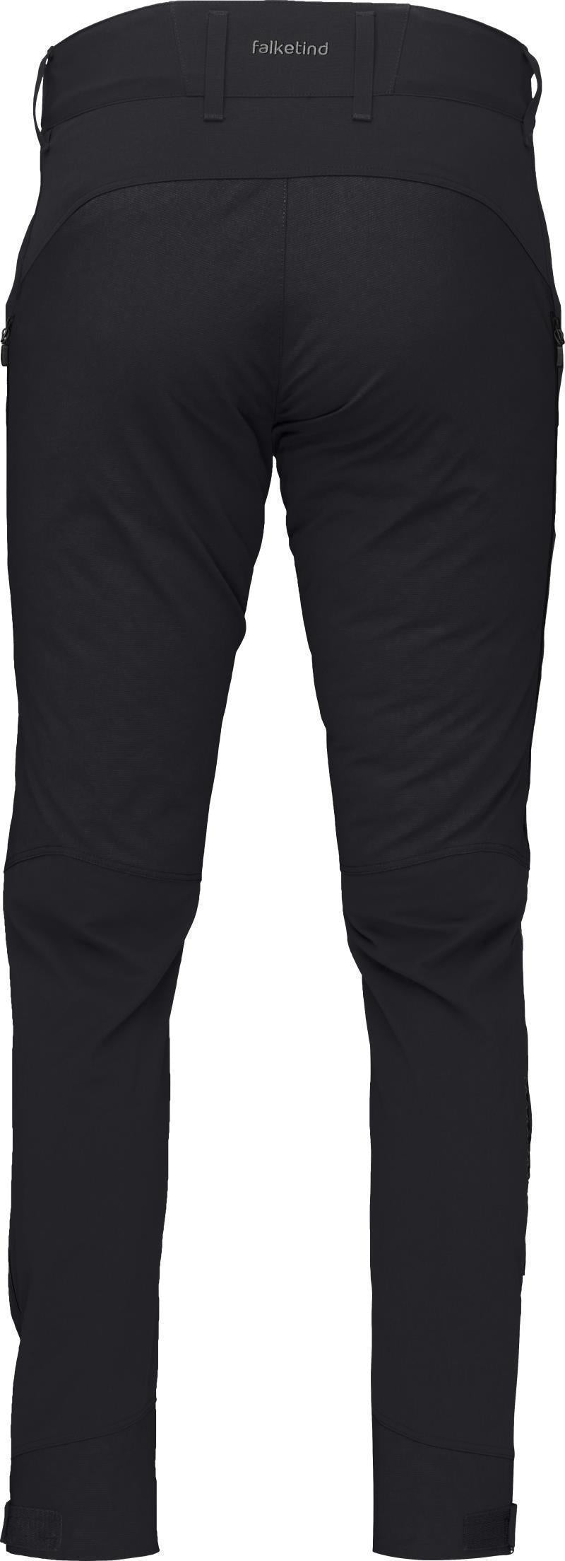 Falketind Flex1 Heavy Duty Pants - Mens - Caviar / Zip Grey 2