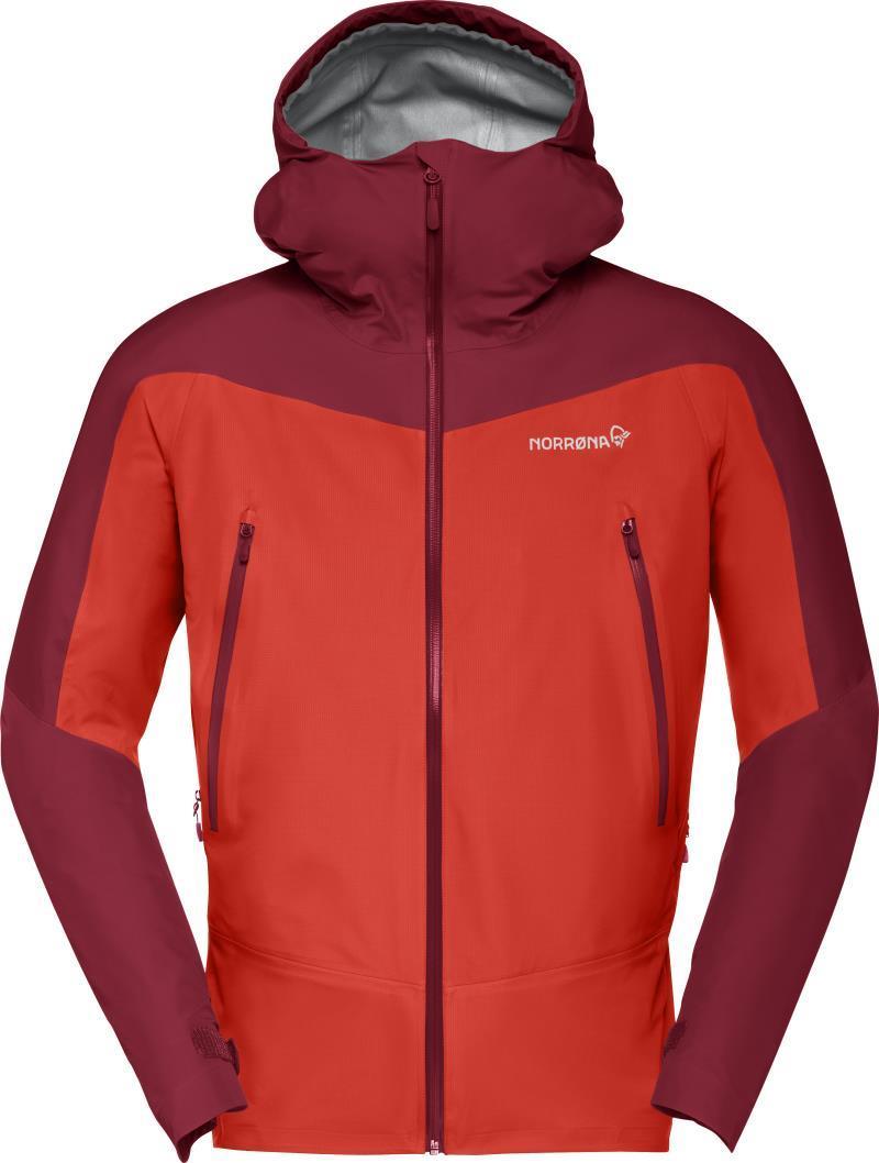 Falketind GTX Jacket - Mens - Arednalin / Rhubarb 1