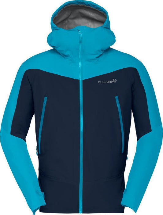 Falketind GTX Jacket - Mens - Hawaiian Surf / Indigo Night 1