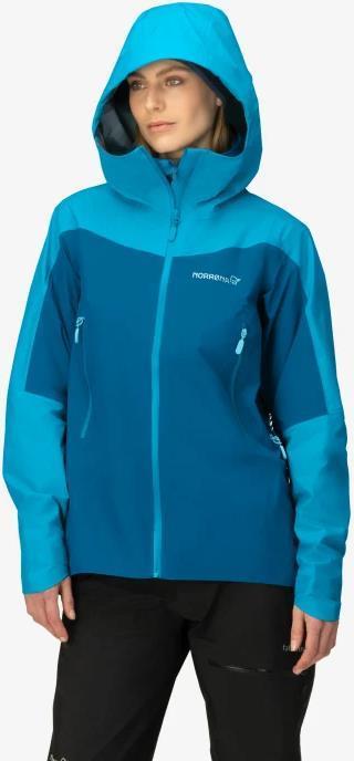 Falketind GTX Jacket - Womens - Aquarius / Mykonos Blue 1