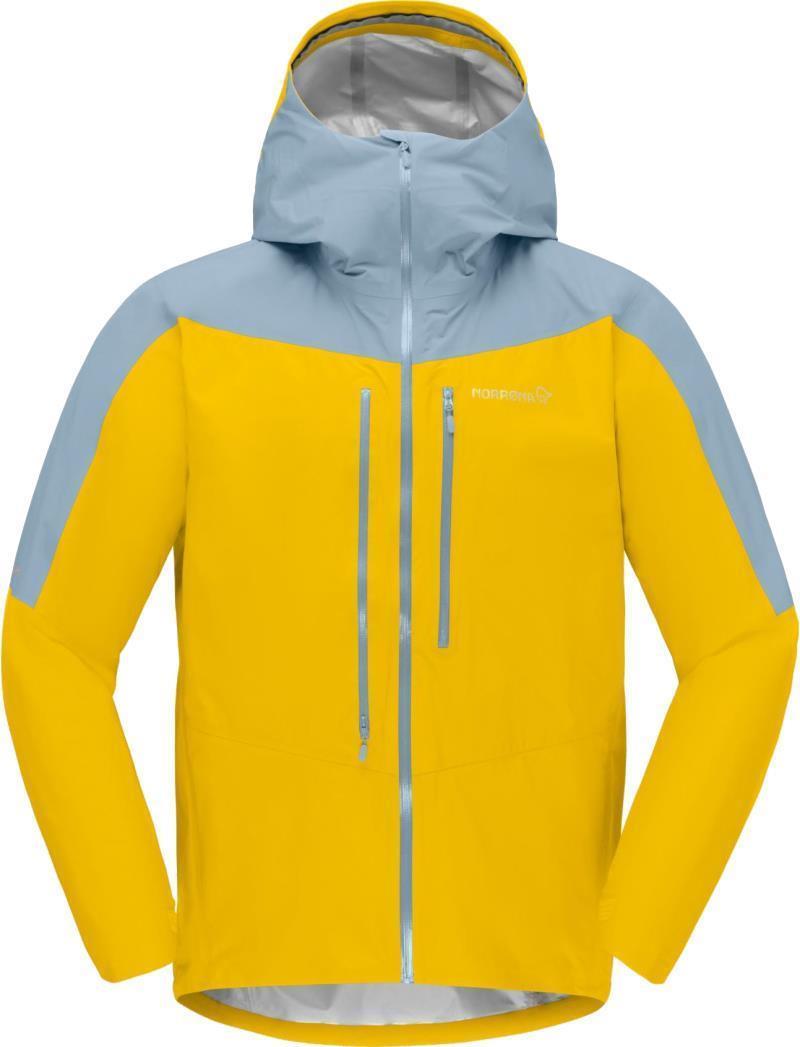 Falketind GTX Paclite Jacket - Mens - Sulphur / Blue Fog 1