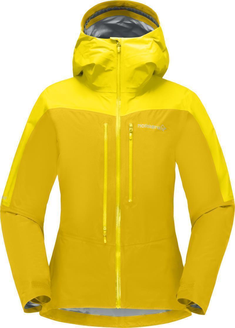 Falketind GTX Paclite Jacket - Womens - Blazing Yellow / Sulphur 1