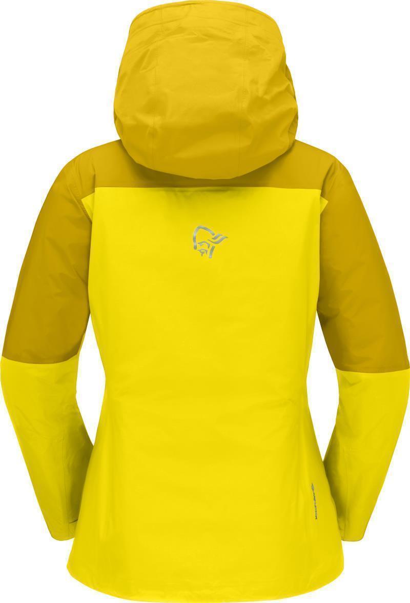 Falketind GTX Paclite Jacket - Womens - Blazing Yellow / Sulphur 2