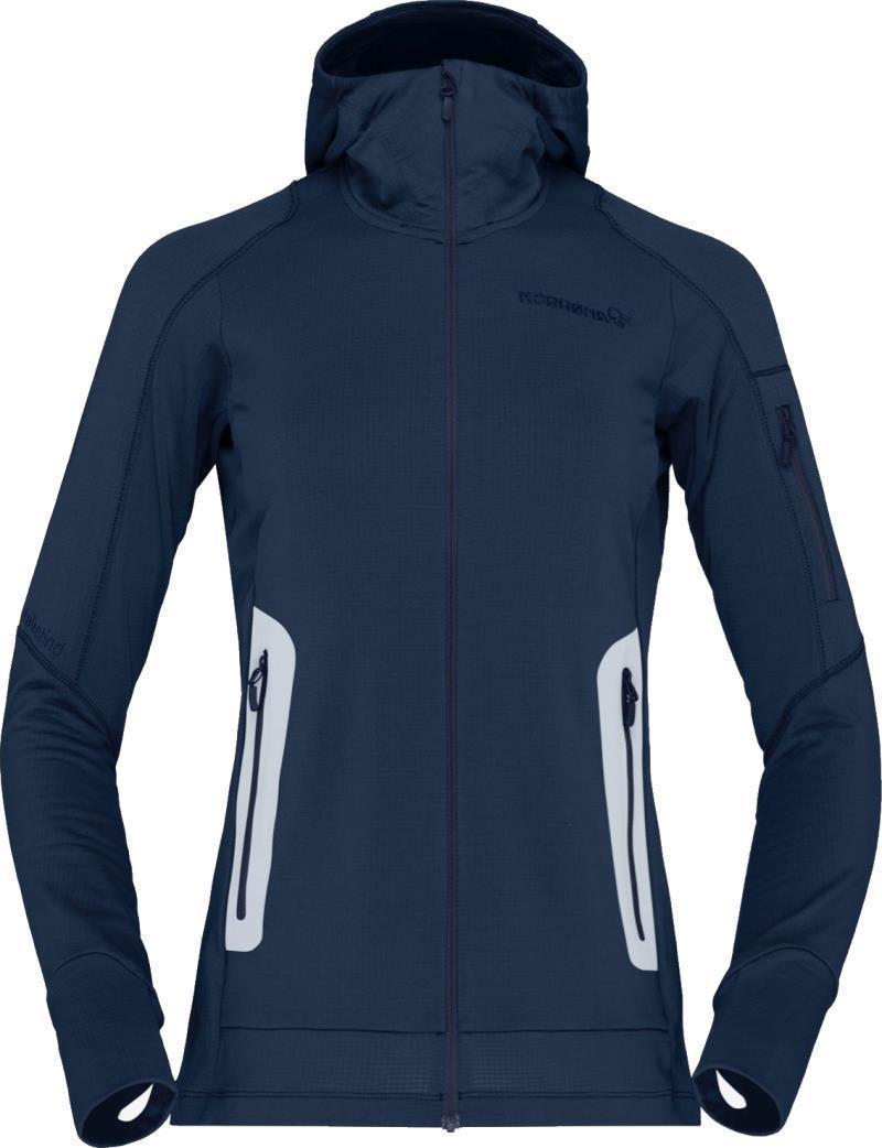 Falketind Power Grid Hood - Womens - Indigo Night 1