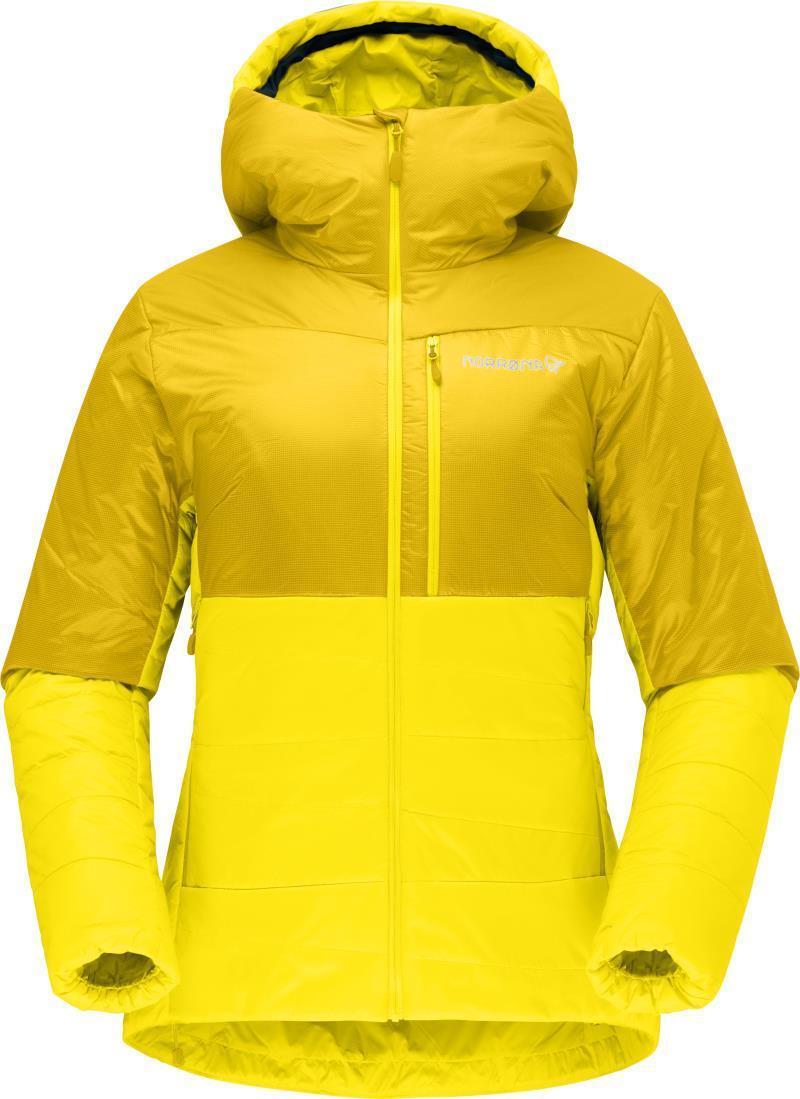 Falketind Thermo60 Hood - Womens - Sulphur / Blazing Yellow 1