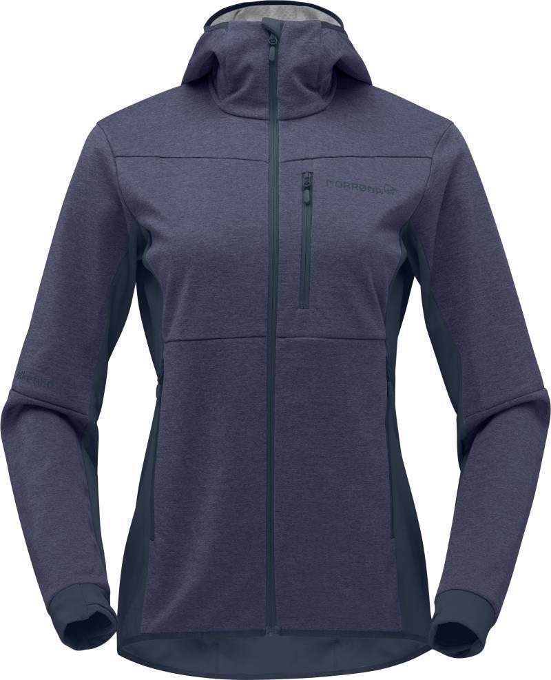 Falketind Warm2 Octa Hood - Womens - Indigo Night 1