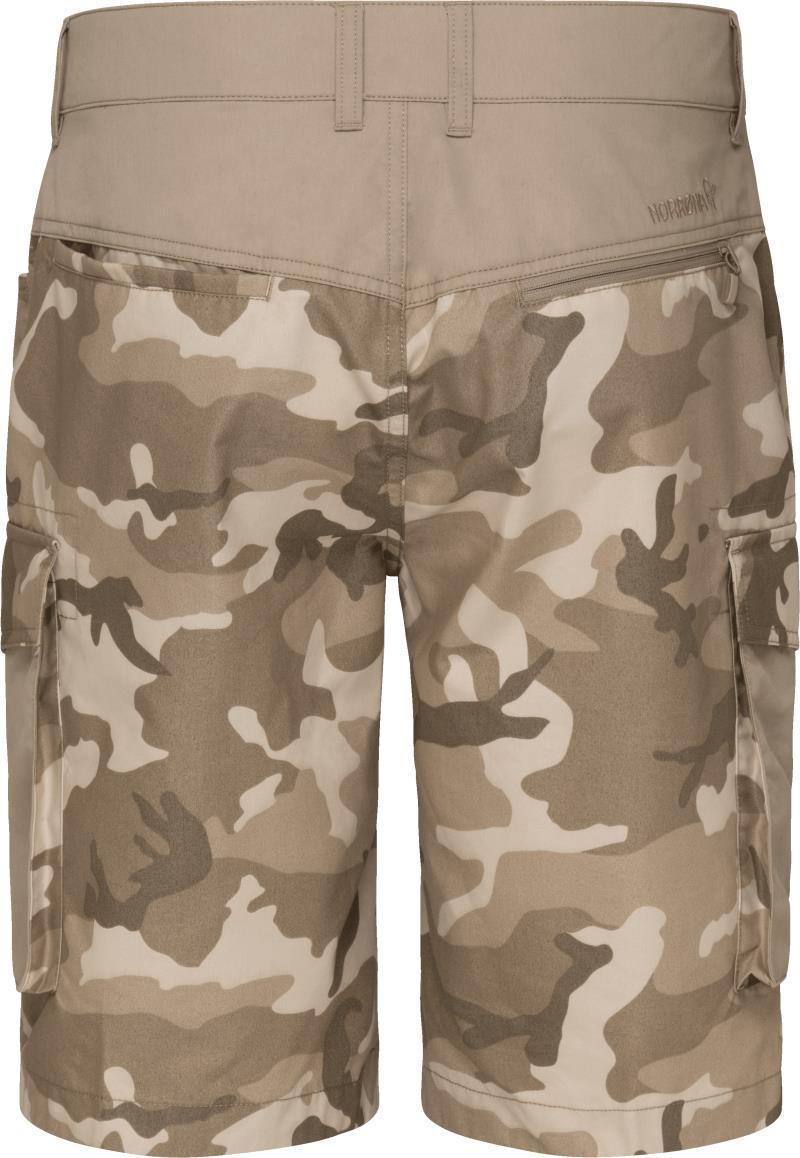 Femund Cotton Cargo Shorts - Mens - Beige Camo 2