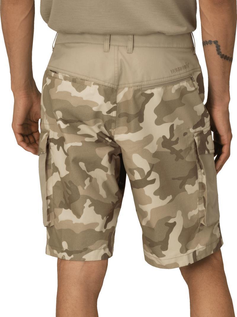 Femund Cotton Cargo Shorts - Mens - Beige Camo 4