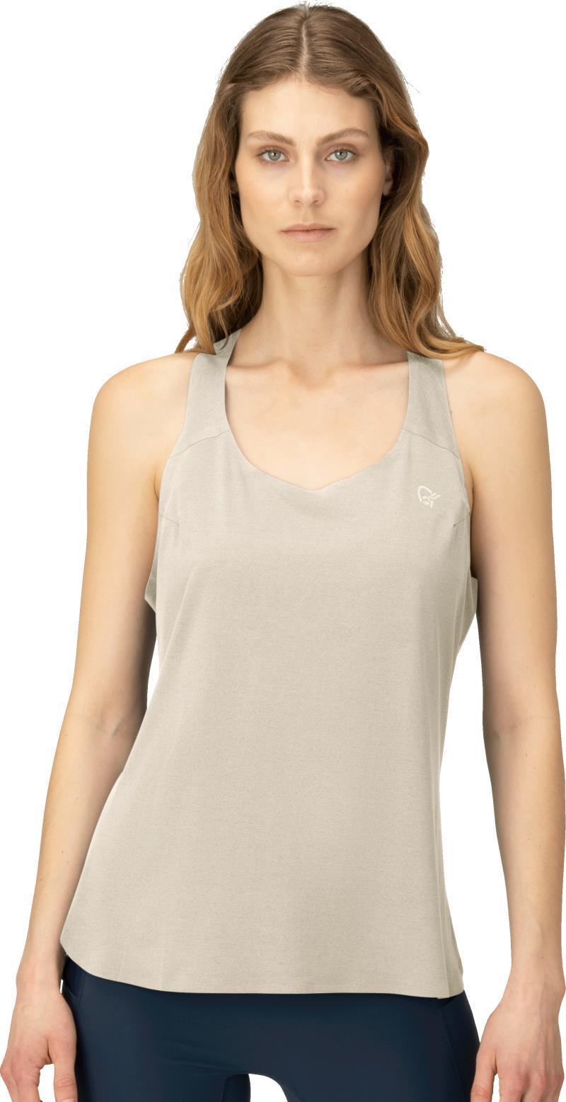 Femund Tech Singlet - Womens - Oatmeal 3