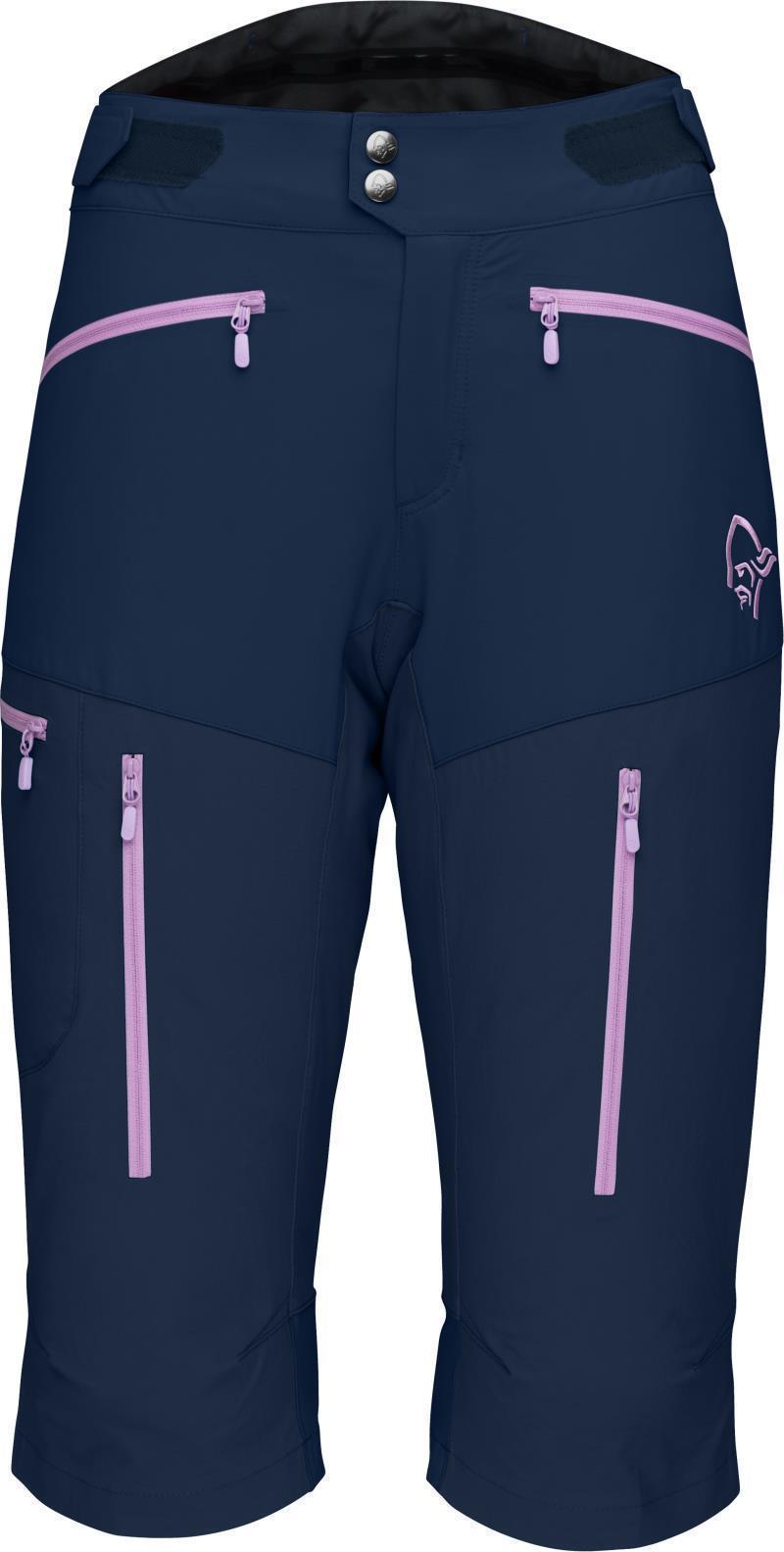 Fjora Flex1 Shorts - Womens - Indigo Night / Violet Tulle 1