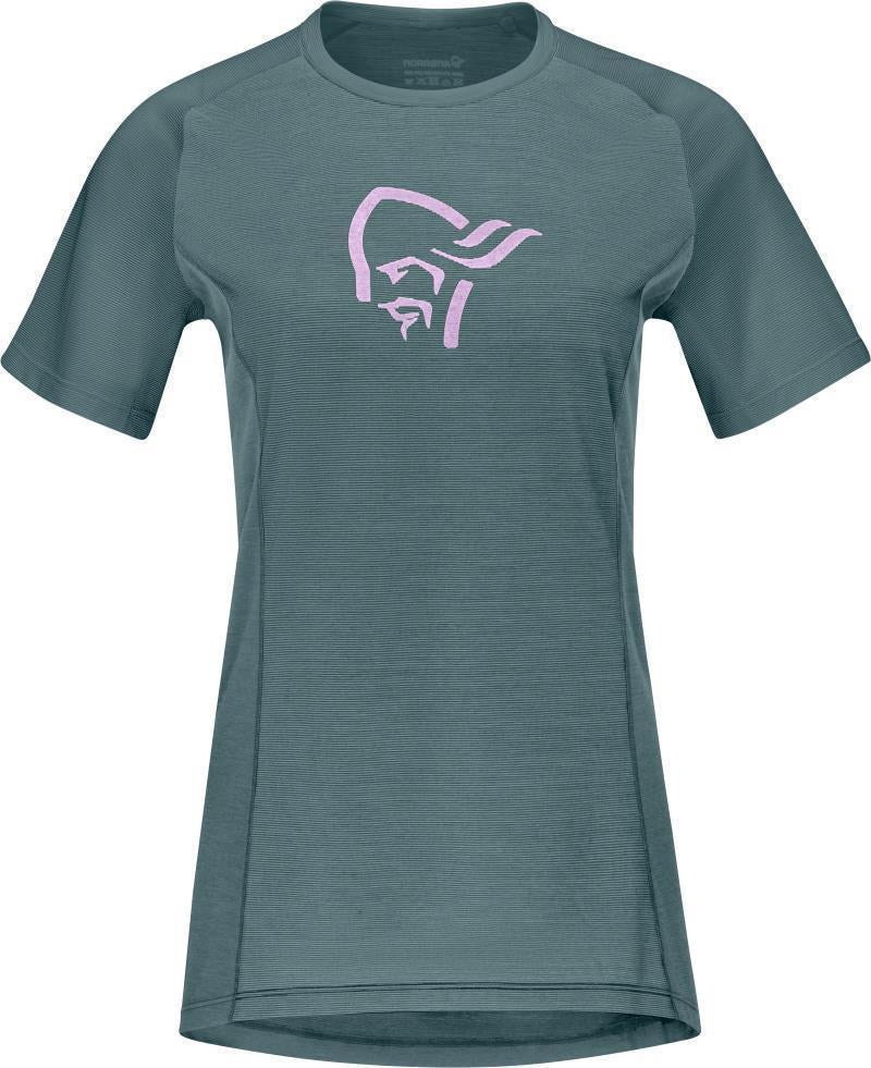 Fjora Wool T-Shirt - Womens - North Atlantic 1