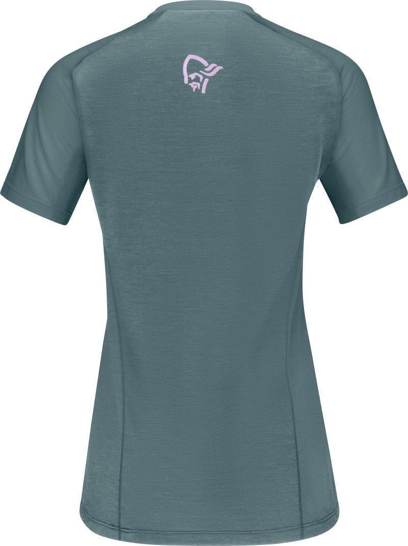 Fjora Wool T-Shirt - Womens - North Atlantic 2