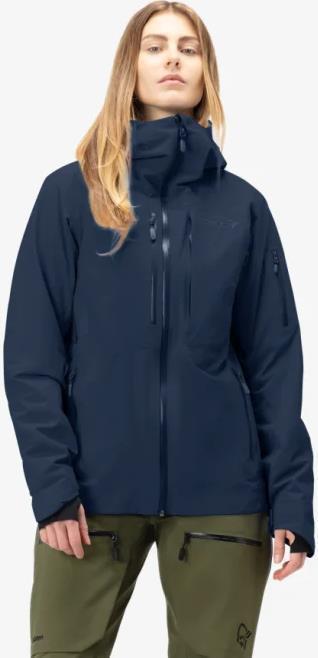 Lofoten GTX Insulated Jacket - Womens - Indigo Night 1