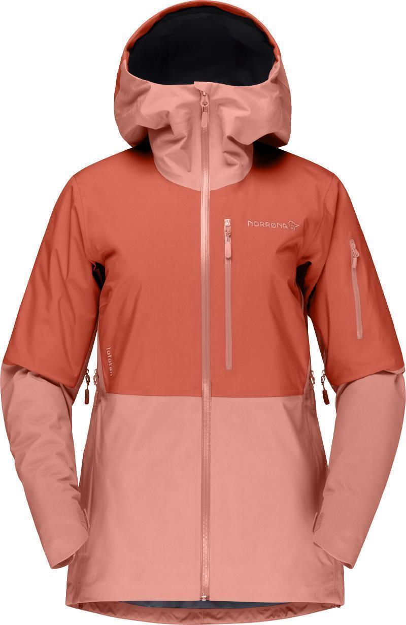 Lofoten GTX Jacket - Womens - Orange Alert / Peach Amber 1