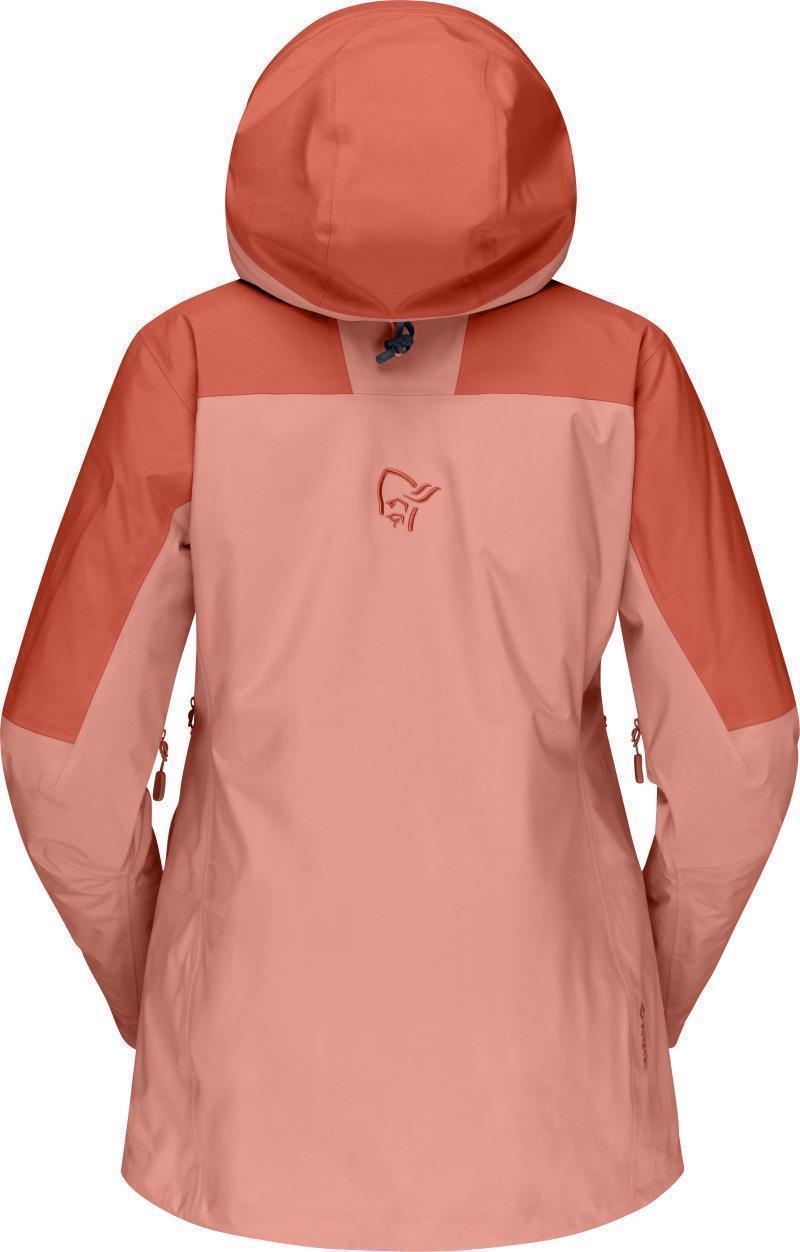 Lofoten GTX Jacket - Womens - Orange Alert / Peach Amber 2