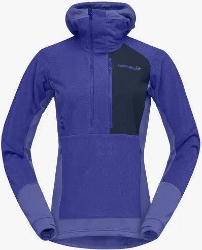 Lofoten Thermal Pro Hood - Womens - Violet Storm / Royal Blue 1