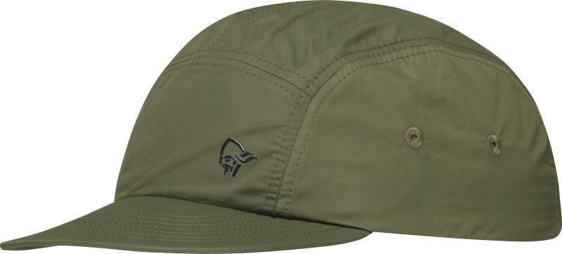 Norrona Five Panel Tech Cap - Olive Night 1