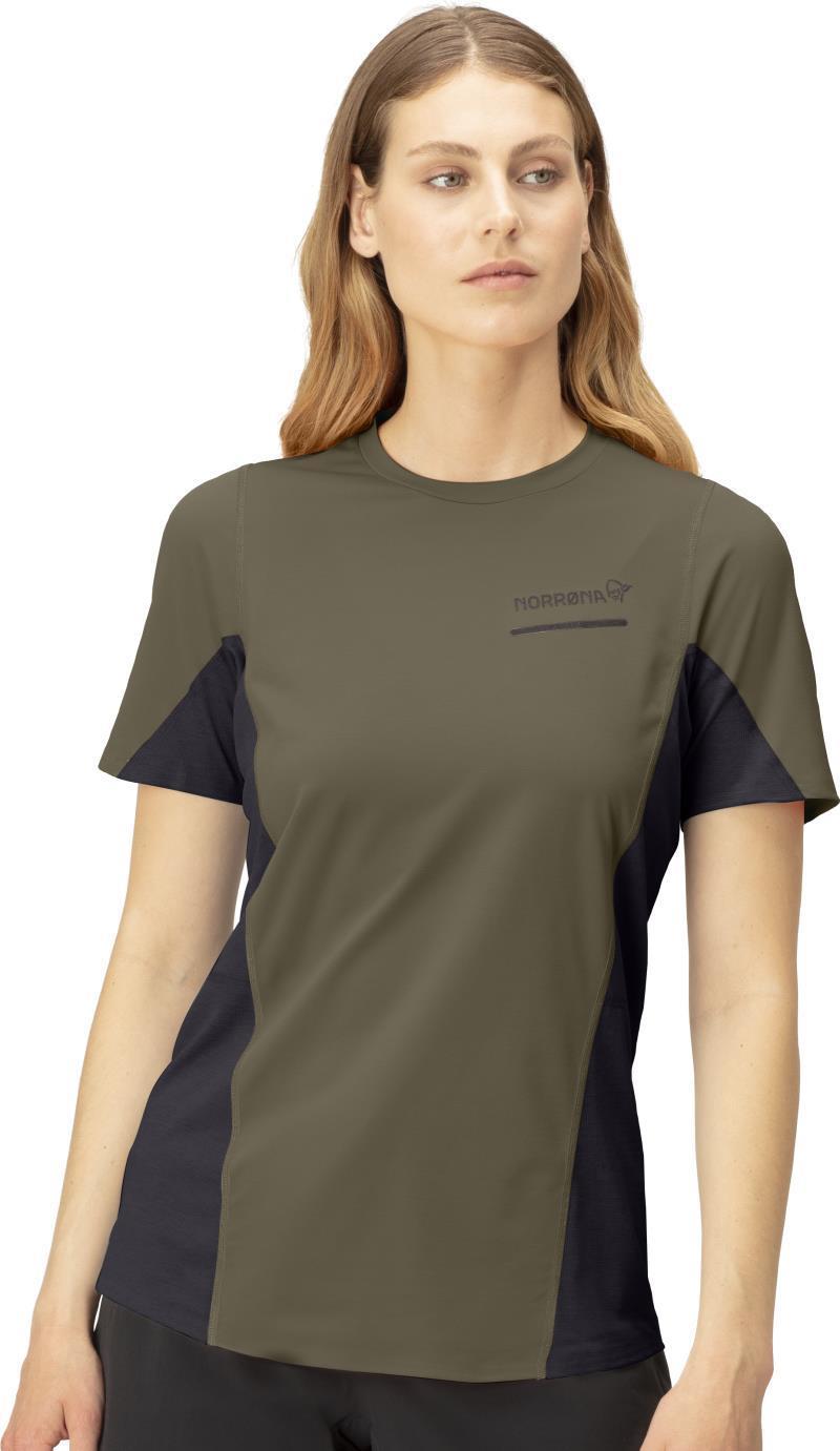 Senja Equaliser Lightweight T-Shirt - Womens - Olive Night 3