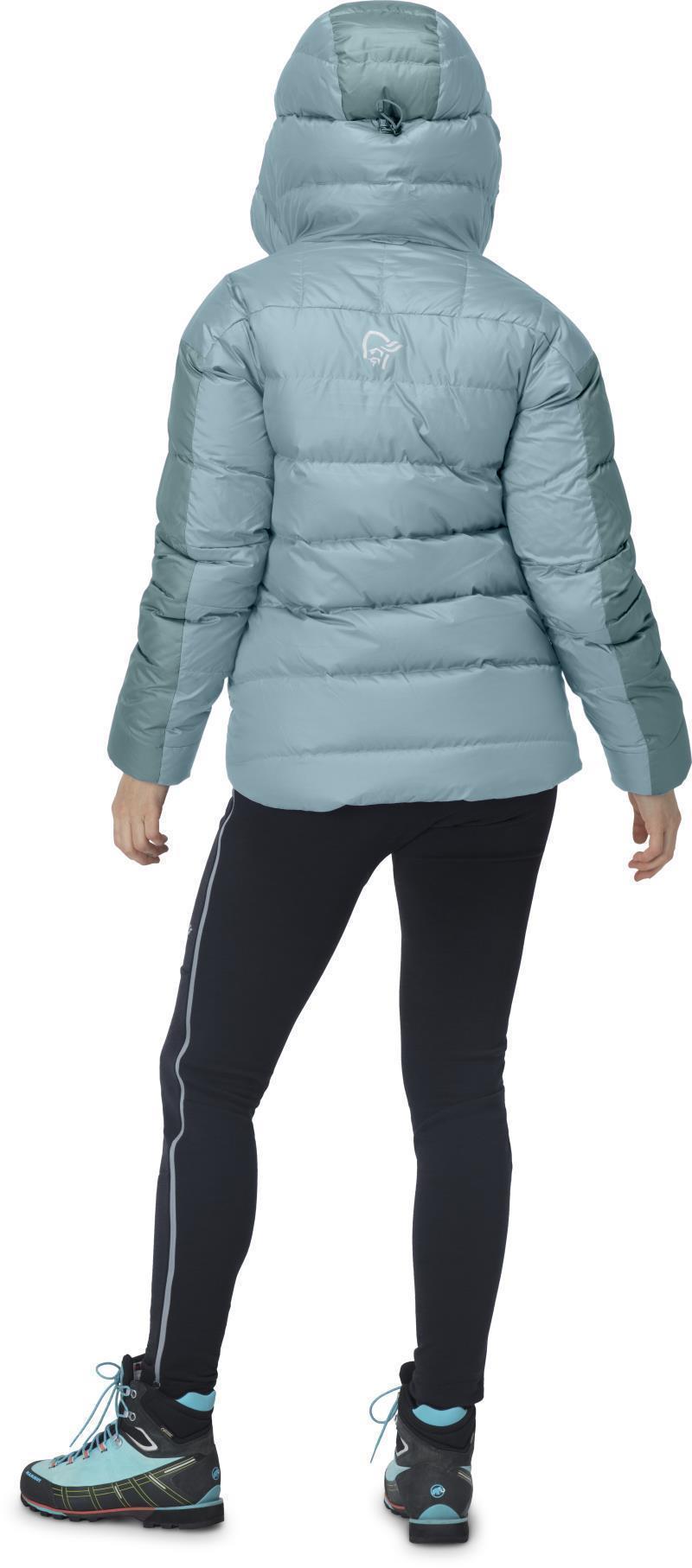 Trollveggen Down850 Jacket - Womens - Tourmaline 2