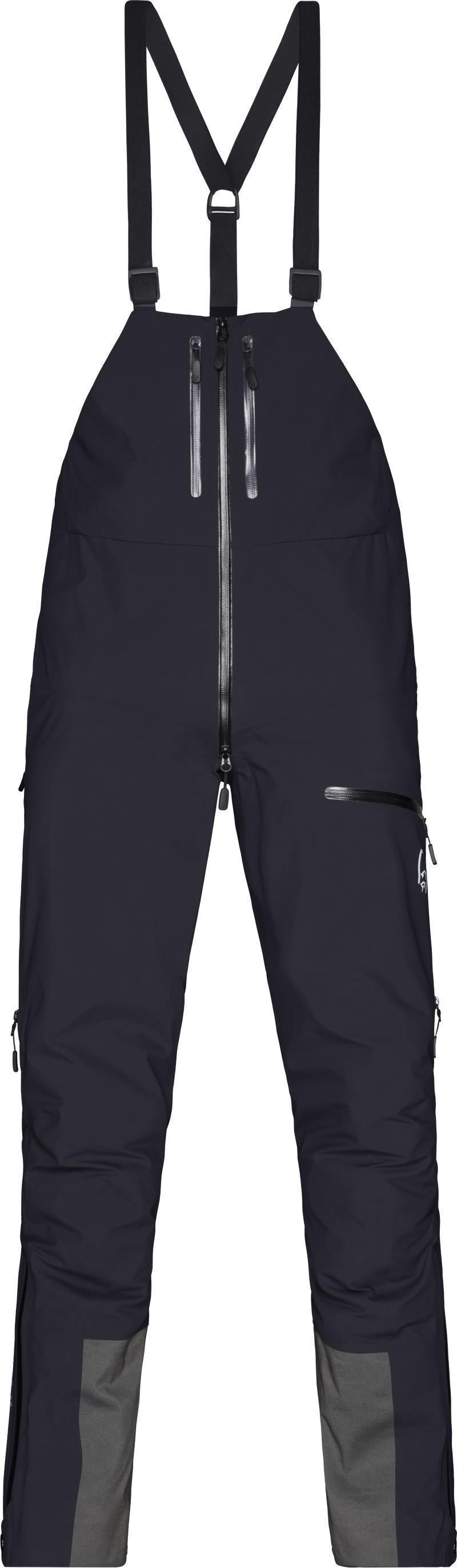 Trollveggen GTX Pro Bib - Mens - Caviar 1