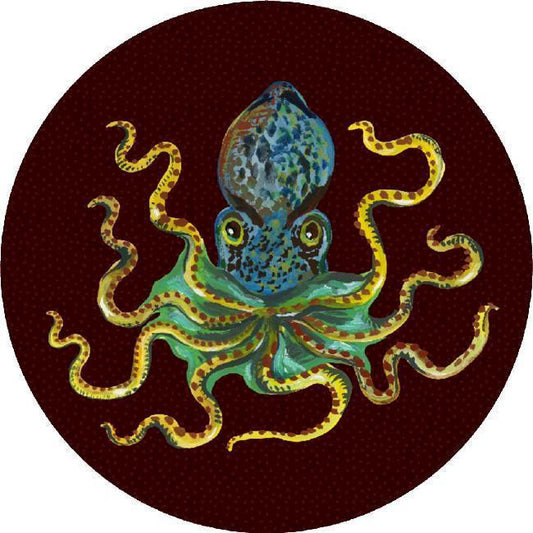 Blue Octopus by N. Lete - Not Applicable 1