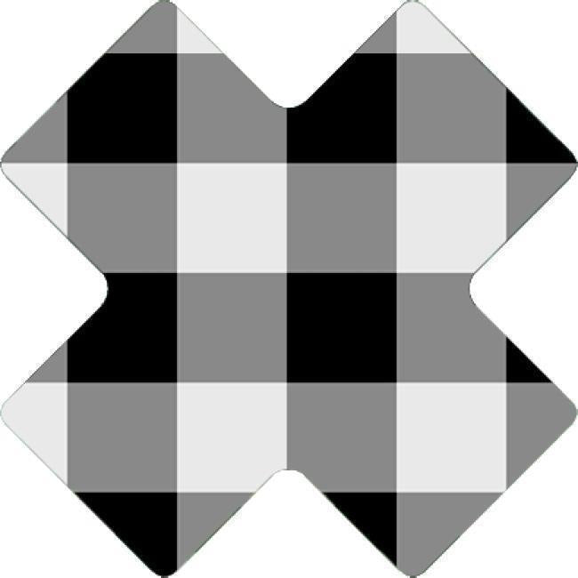 Buffalo Plaid - Black/White - Not Applicable 1