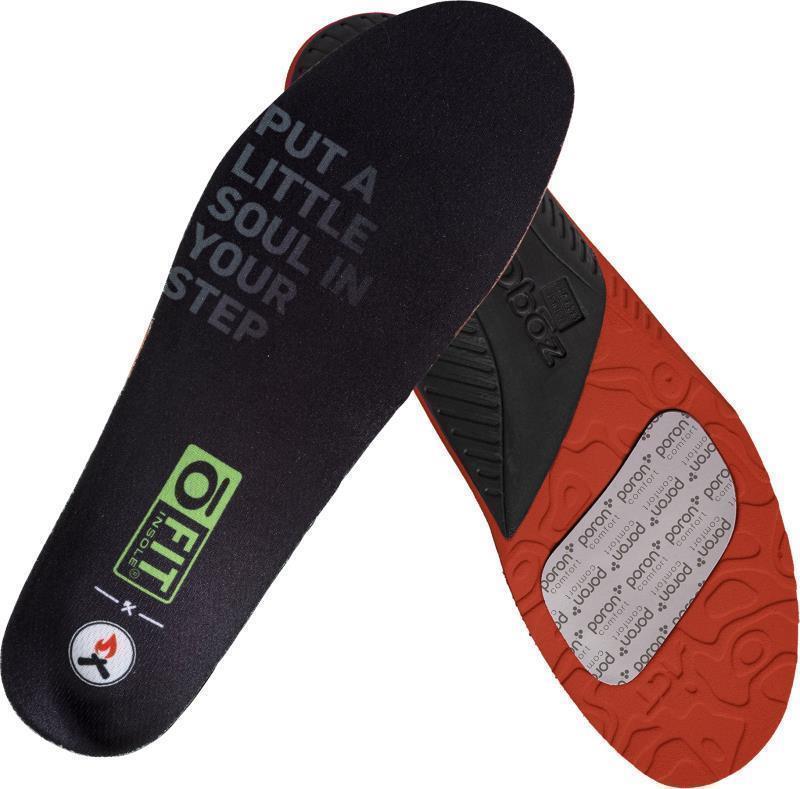 BFCT O Fit Insole Plus II - Red 6