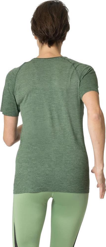 Essential Seamless Crew Neck SS - Womens - loden frost melange 1