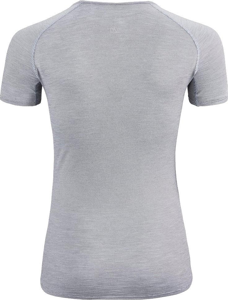 X-Alp PW 115 Crew Neck SS - Womens - grey melange 1