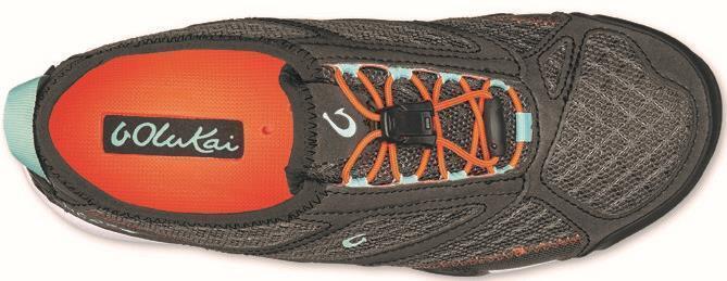 Eleu Trainer - Womens - Dark Shadow / Lava Rock 2