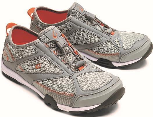 Eleu Trainer - Womens - Pale Grey / Poi 1