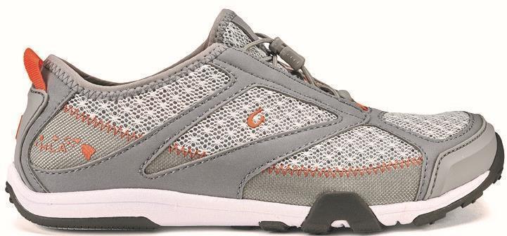 Eleu Trainer - Womens - Pale Grey / Poi 2