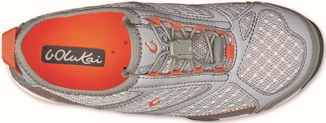 Eleu Trainer - Womens - Pale Grey / Poi 3