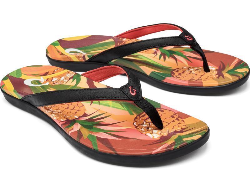 HoOpio Hau - Womens - Black / Pineapple 2