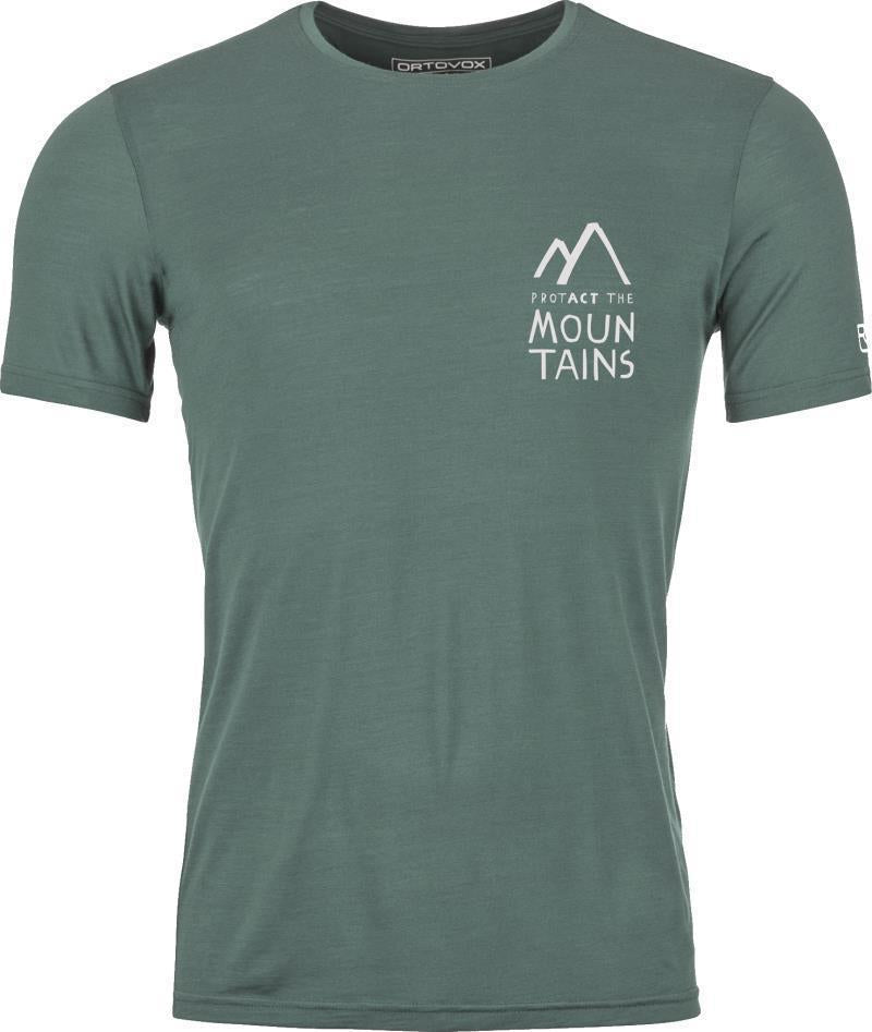 120 Cool Tec Mtn Duo T-Shirt - Mens - Arctic Grey 1