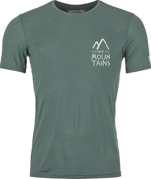 120 Cool Tec Mtn Duo T-Shirt - Mens - Arctic Grey 1
