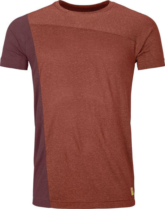 170 Cool Vertical T-Shirt - Mens - Clay Orange Blend 2