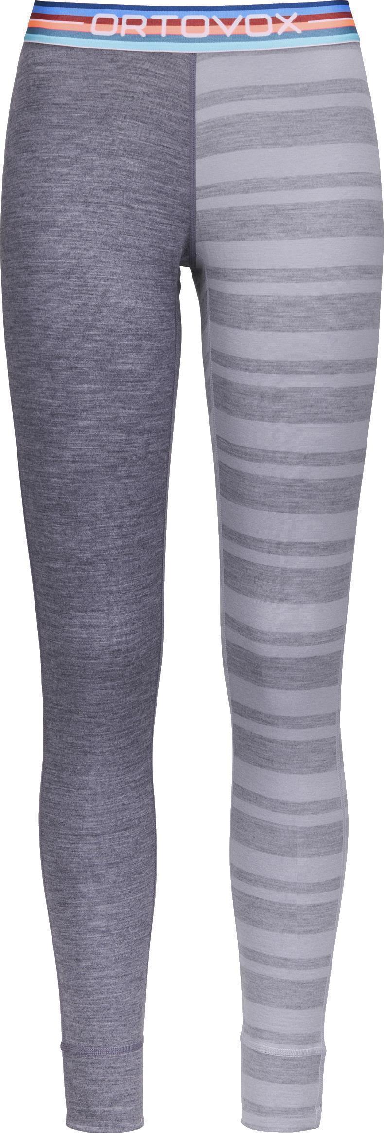 185 Rock`N`Wool Long Pants - Womens - Grey Blend 1