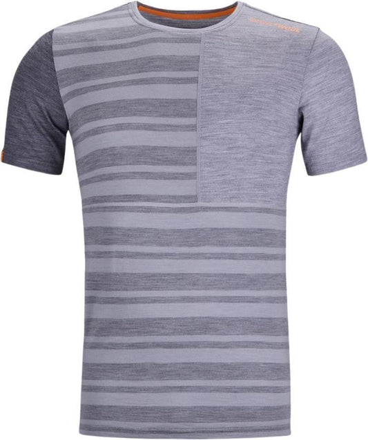 185 Rock`N`Wool SS - Mens - Grey Blend 1