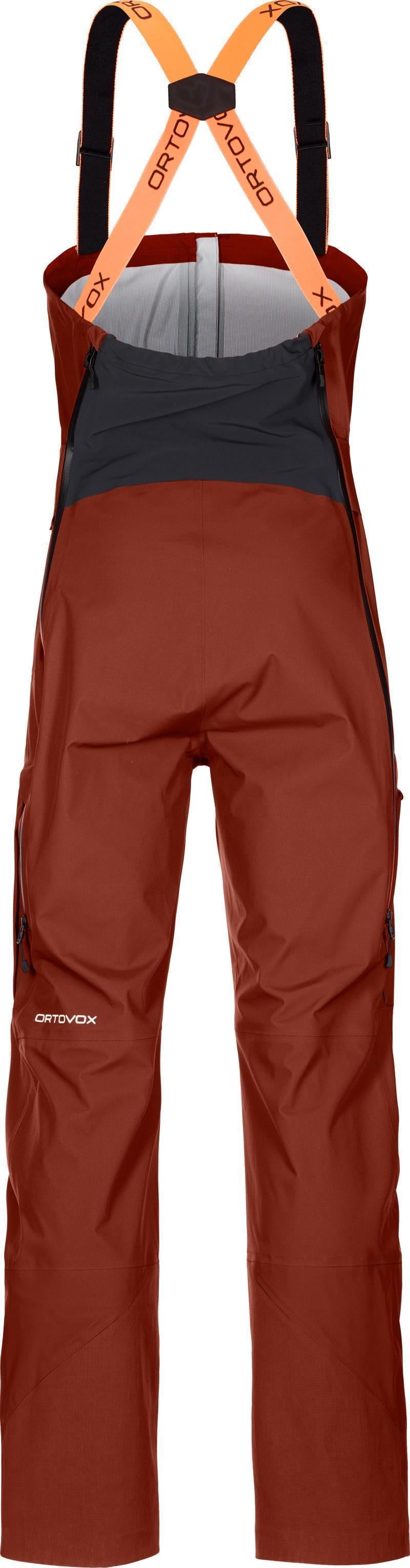 3L Deep Shell Bib Pants - Mens - Clay Orange 2