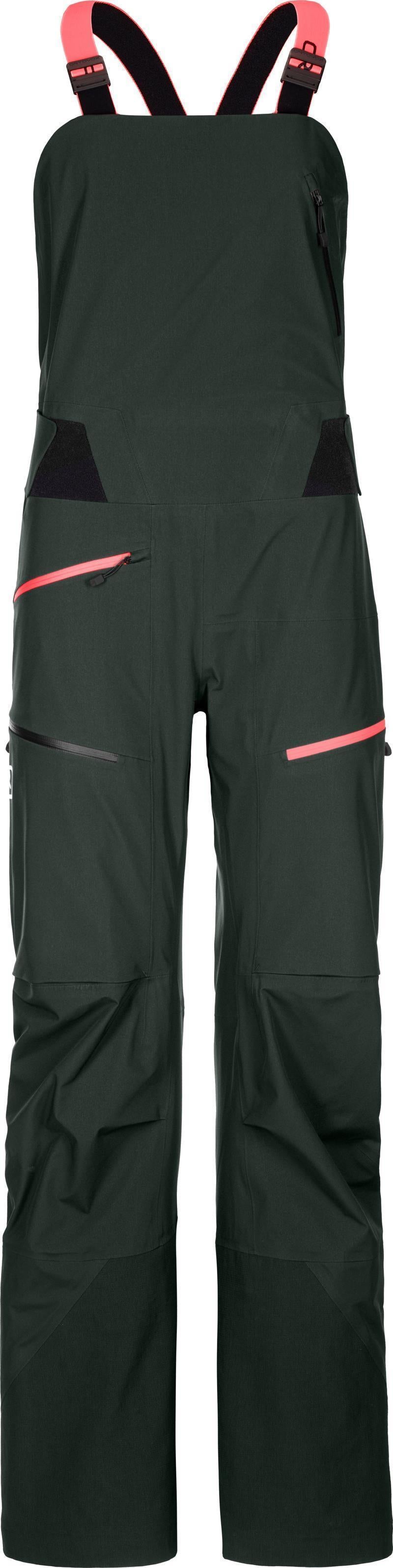 3L Deep Shell Bib Pants - Womens - Green Pine 1