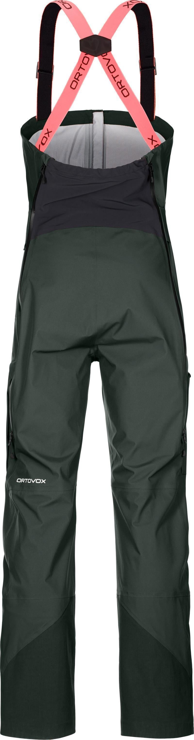 3L Deep Shell Bib Pants - Womens - Green Pine 2