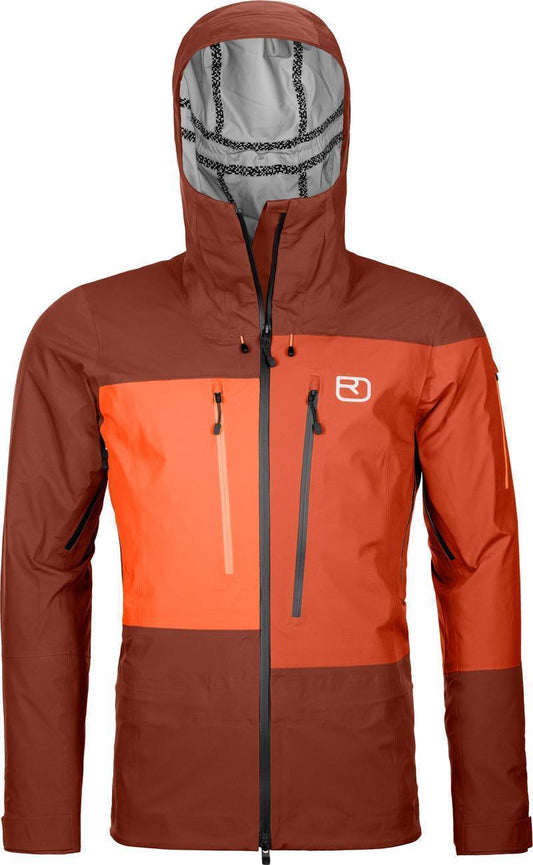 3L Deep Shell Jacket - Mens - Clay Orange 1