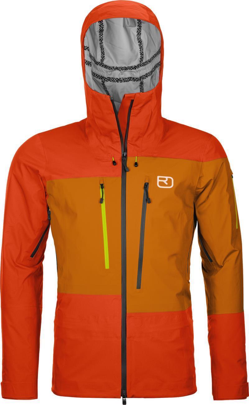 3L Deep Shell Jacket - Mens - Hot Orange 1