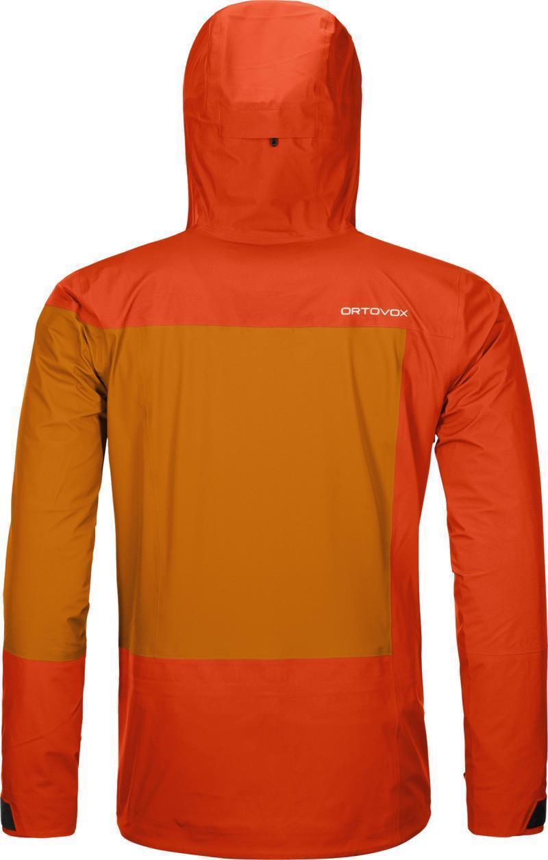3L Deep Shell Jacket - Mens - Hot Orange 2