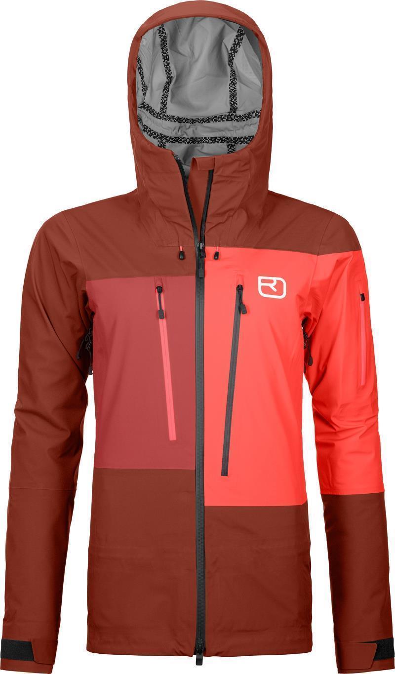 3L Deep Shell Jacket - Womens - Clay Orange 1