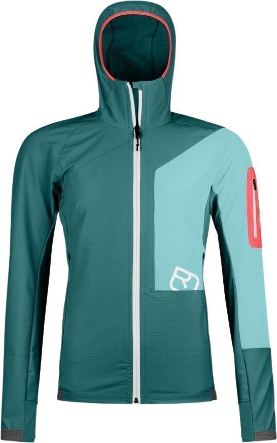 Berrino Hooded Jacket - Womens - Pacific Green 1
